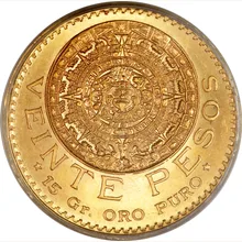 Mexican 20 Pesos