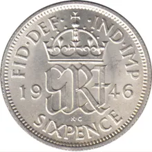 Sixpence .925