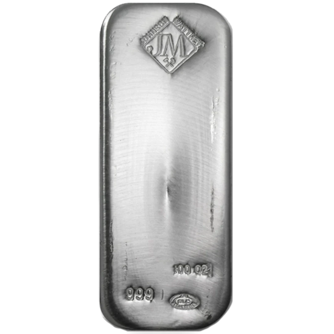 100 oz Silver Bar (generic)
