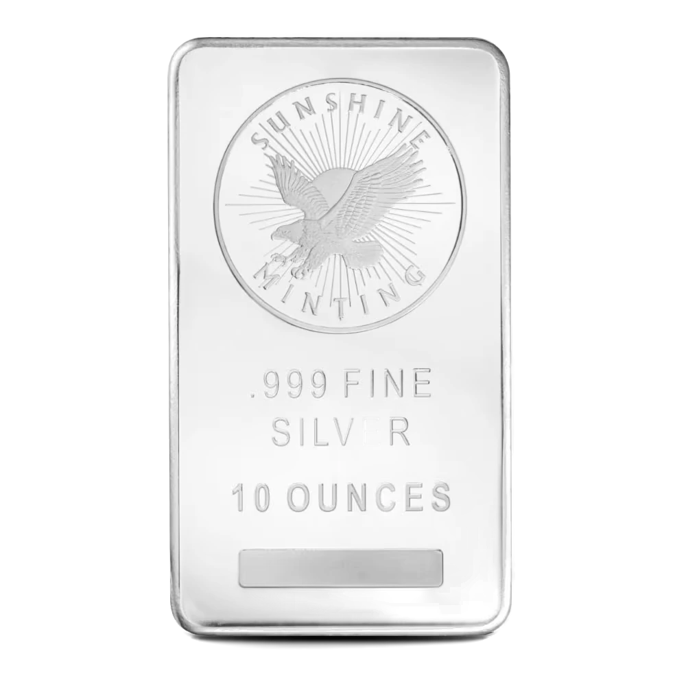 10 oz Silver Bar (generic)